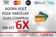 Parcele suas compras em até 6x